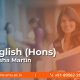 Studying B.A English (Hons) Major At Usha Martin