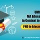 UMU’s Initiates MA Education Programme in Context to Latest Trend in HEI’s