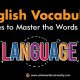 English Vocabulary: strategies to master the words that mater