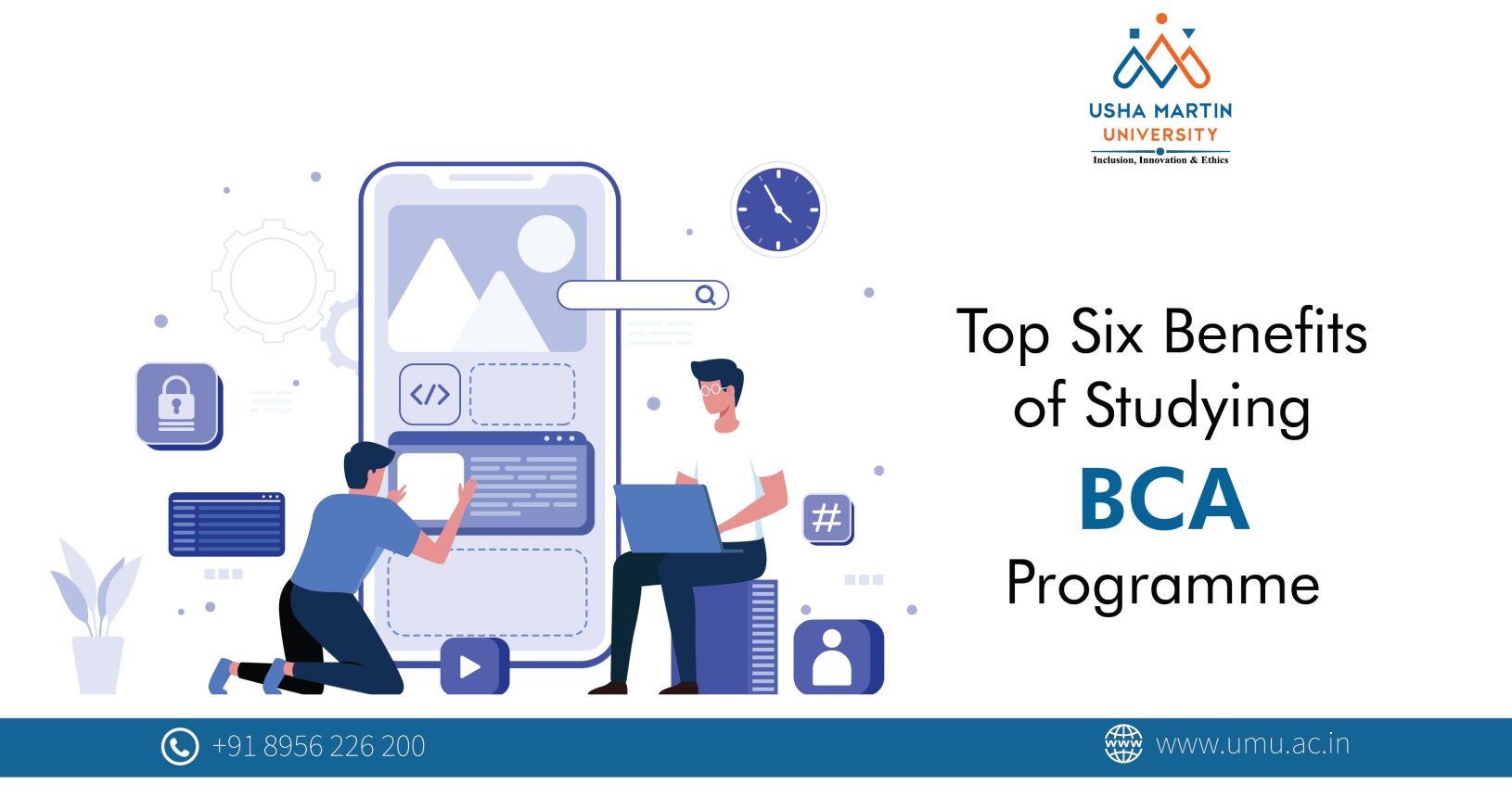 Top Six Benefits of Studying BCA Programme - Usha Martin