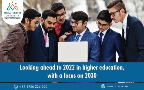 Looking ahead to 2022 in higher education, with a focus on 2030