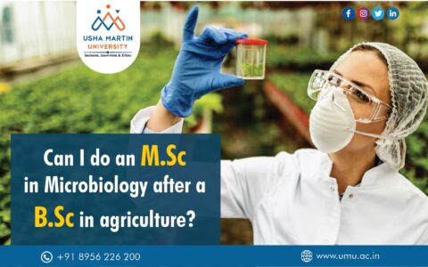 Can I do an M.Sc in Microbiology after a BSc in agriculture