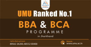 Ranked Number One for BBA and BCA Programme in Jharkhand