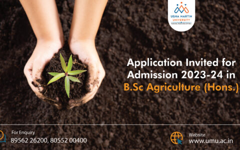 Application Invited for Admission 2023-24 in B.Sc Agriculture (Hons.)