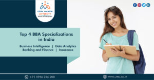 Top Four BBA Course Specializations in India, UMU, Ranchi