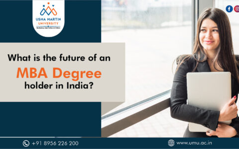 What is the future of an MBA degree holder in India?