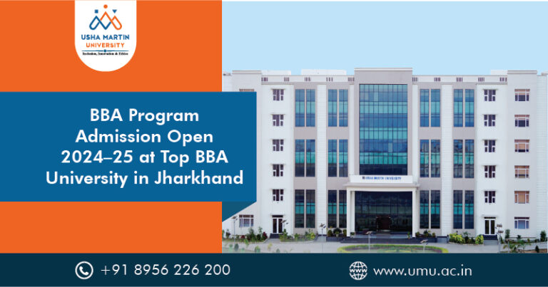 BBA Program Admission 2026 at Top BBA University in Jharkhand