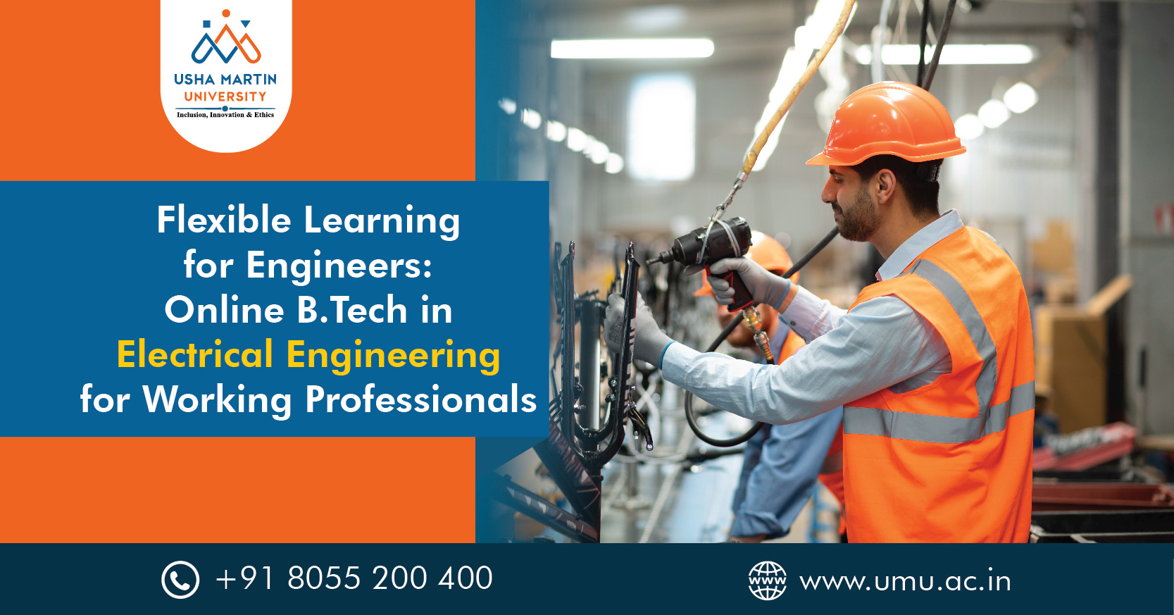 Flexible Learning for Engineers Pursue Online B.Tech in Electrical