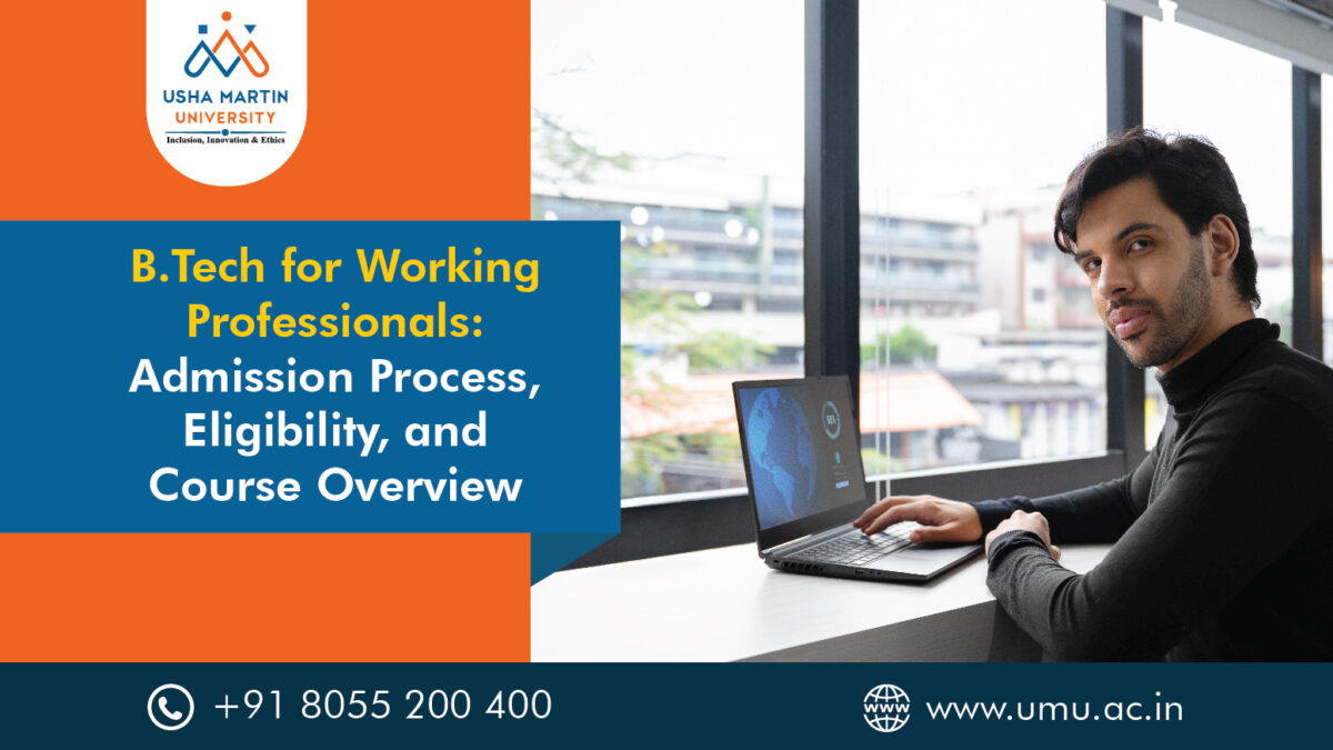 btech course for working professional