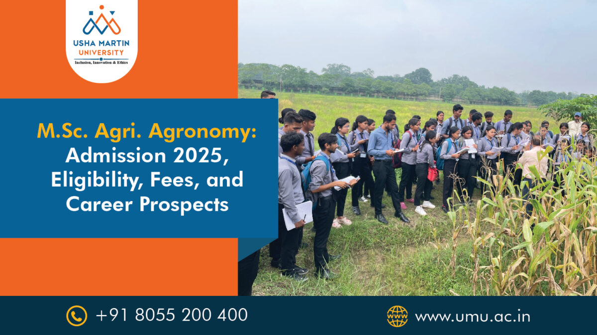 msc agriculture agronomy