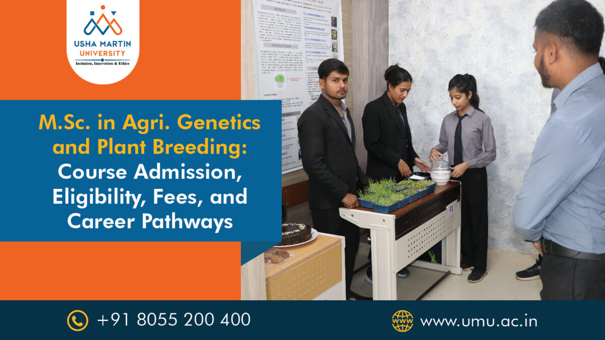 msc in Agri. Genetics & Plant Breeding Course