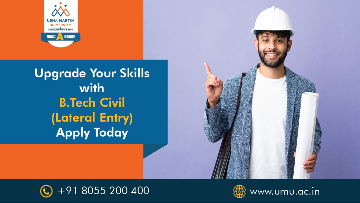 lateral entry civil engineering btech