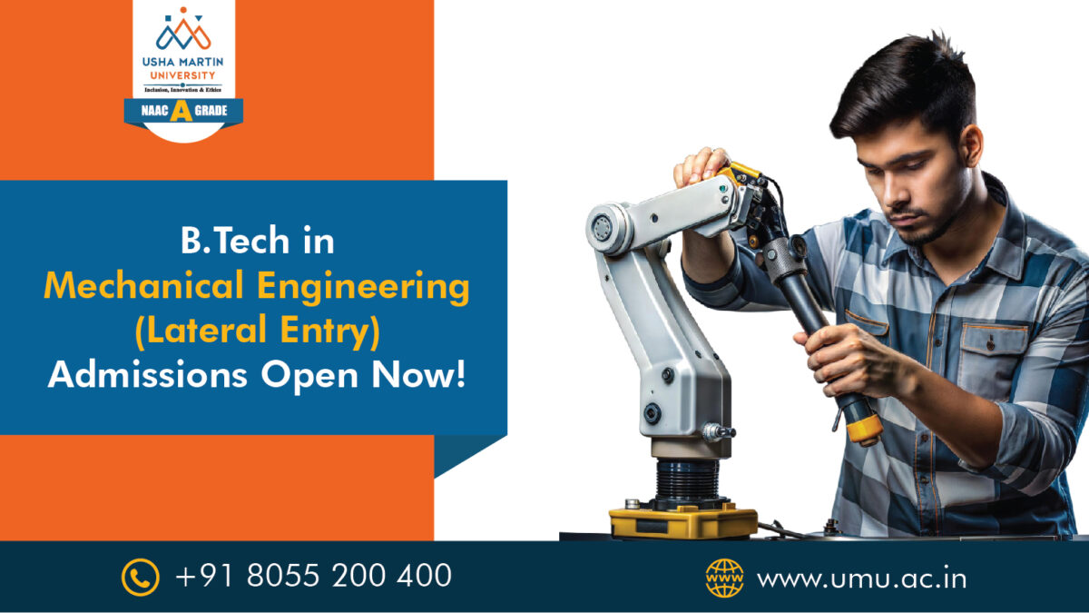 mechanical btech laterale entry