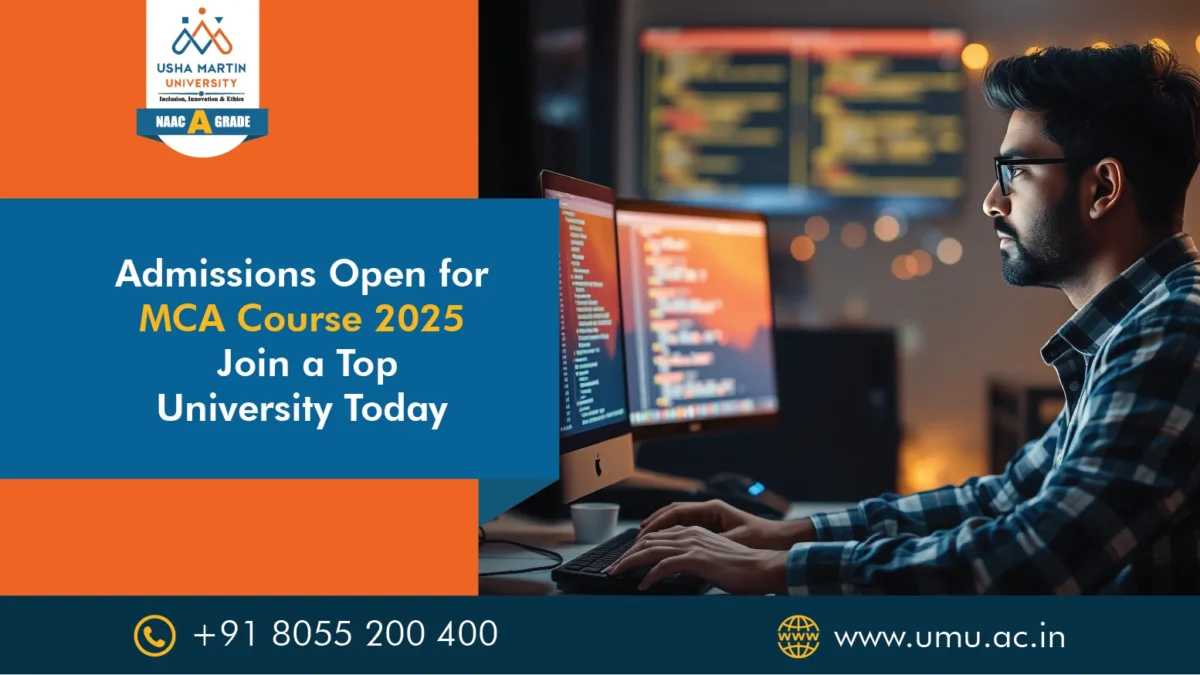 mca course top university