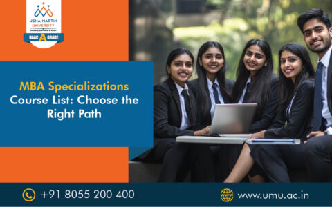 mba specializations Course list