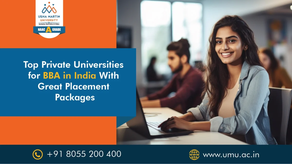top bba private universities in india