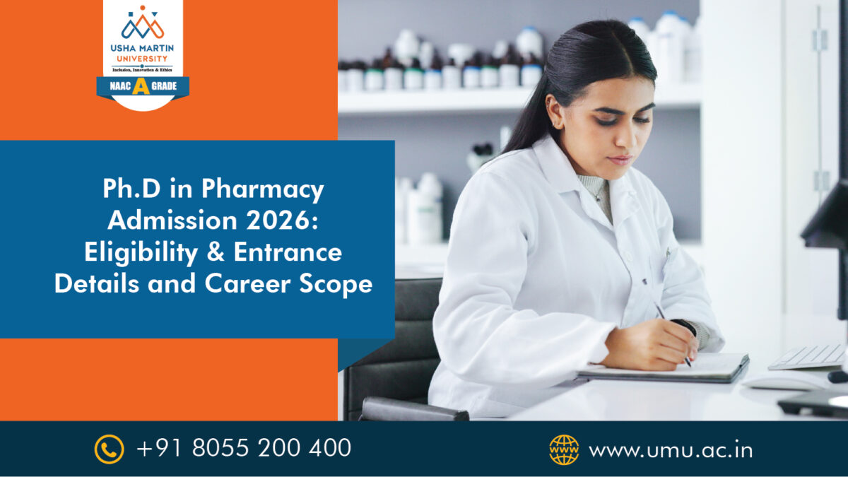 phd in pharmacy admission ranchi