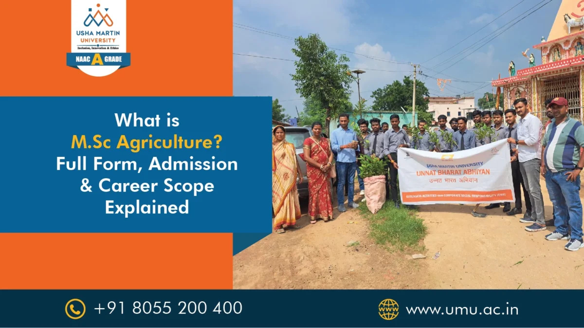 msc agri full form