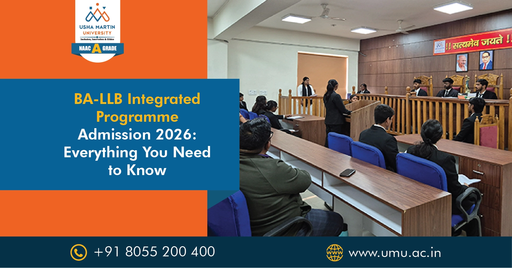 BA-LLB Integrated Programme Admission 2026: Everything You Need to Know